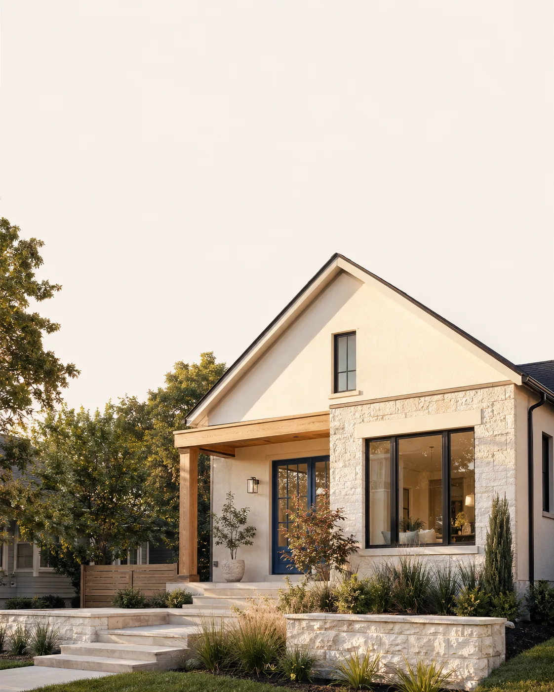 Illustrative home and garden